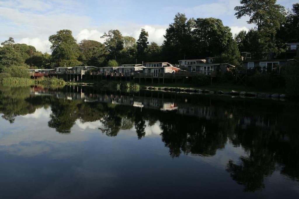 Stunning 3 Bed Riverside Cabin In Snowdonia Caeathro エクステリア 写真