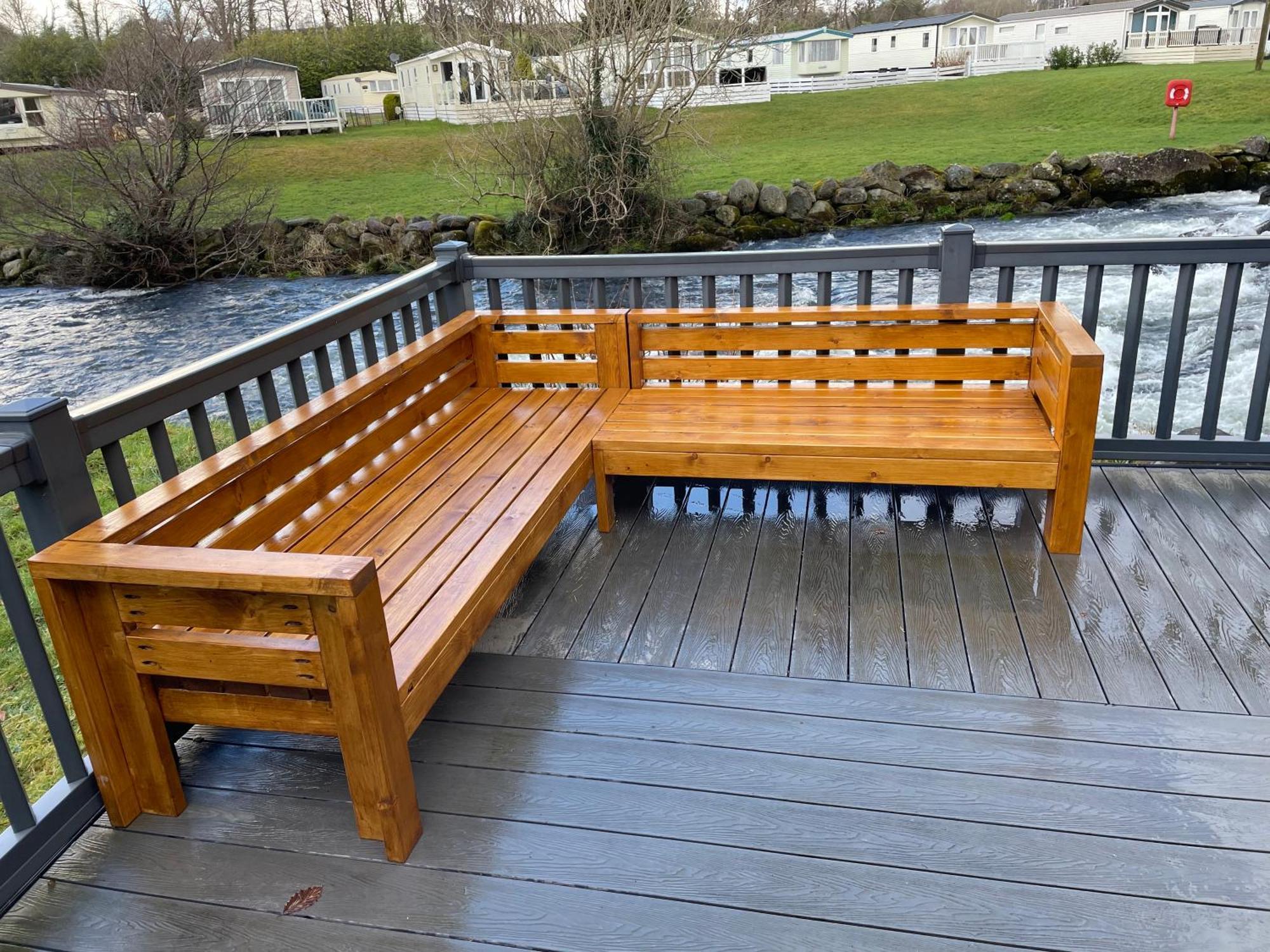 Stunning 3 Bed Riverside Cabin In Snowdonia Caeathro エクステリア 写真